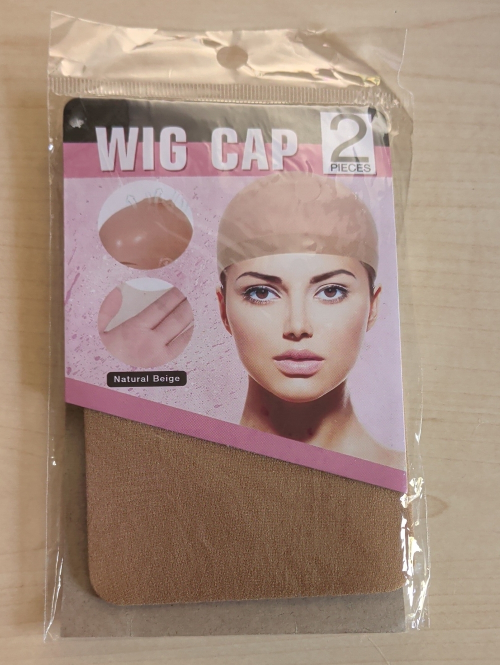 Wig Cap - Natural Beige (2 Pieces)